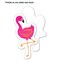 Simply Stylish Tropical Flamingos Cut-Outs, 36 Per Pack, 3 Packs